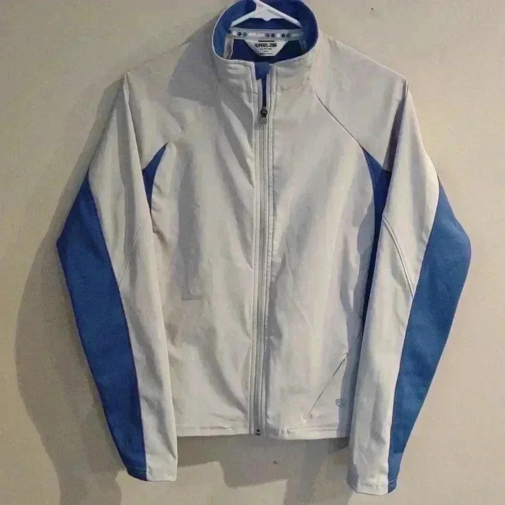 Women's Pearl Izumi Cycling jacket large‎ blue/gray